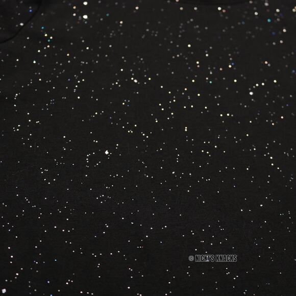 4/$20 - Cat & Jack Girls Short Sleeve Sparkly Black T-Shirt Size M 7/8 - Picture 3 of 7